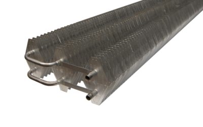 Statische Wärmeaustauscher aus Edelstahl/Aluminium für große Anlagen (Direktverdampfung und/oder Solebetrieb)